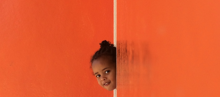 Ethiopian kid and orange wallpapers