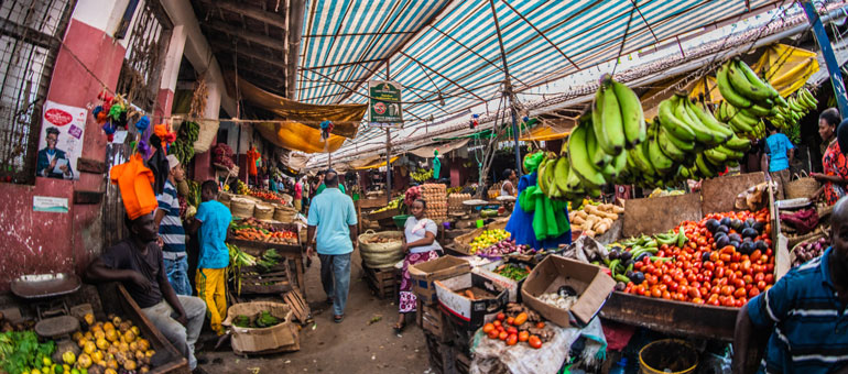 Market in Kenya