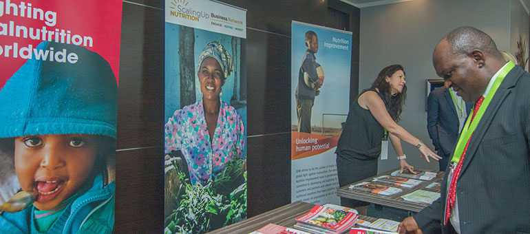 Nutrition African Investor Forum (NAIF) entrance