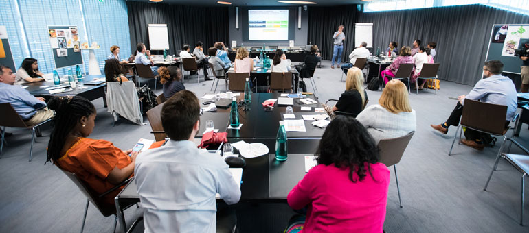 Participants at the "Together for Nutrition" course