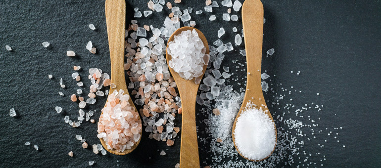 Salt varieties spoons