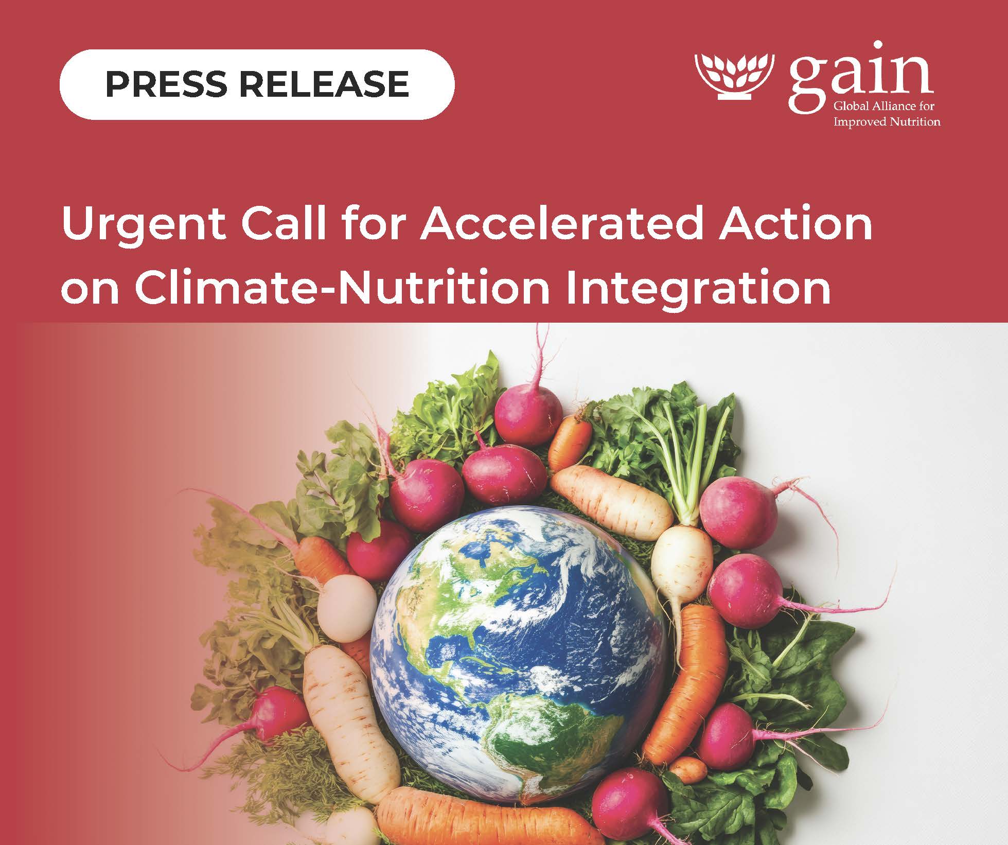 Urgent Call for Accelerated Action on Climate-Nutrition Integration – Latest Assessment 
