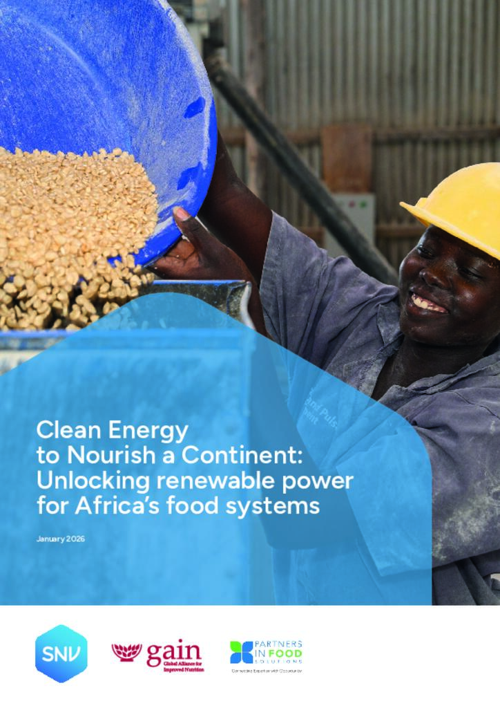 Clean Energy to Nourish a Continent White Paper
