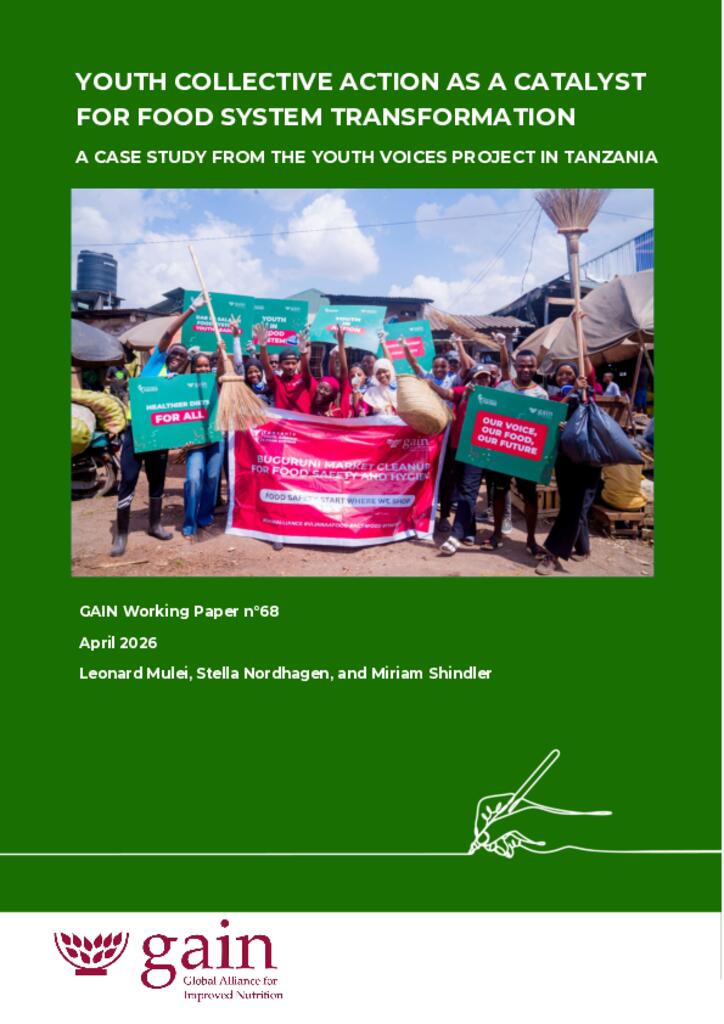 GAIN Working Paper n°68: Youth Collective Action as a Catalyst for Food System…