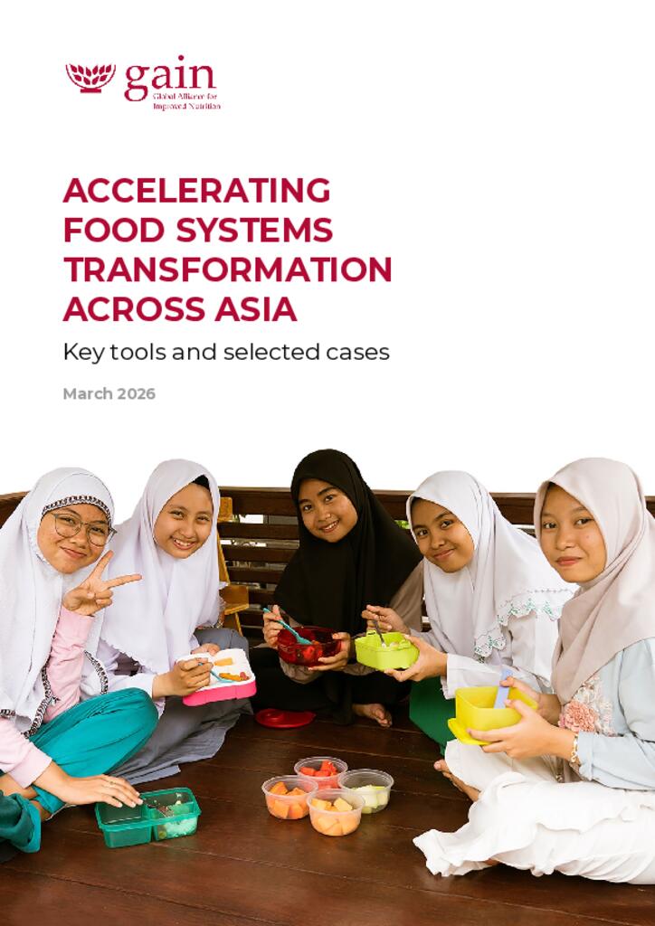 Accelerating Food Systems Transformation Across Asia