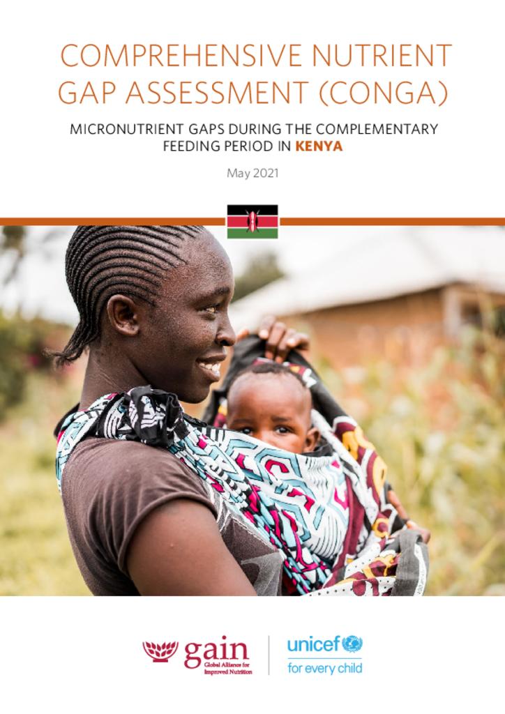 Kenya: Comprehensive Nutrient Gap Assessment (CONGA): Micronutrient gaps during the…