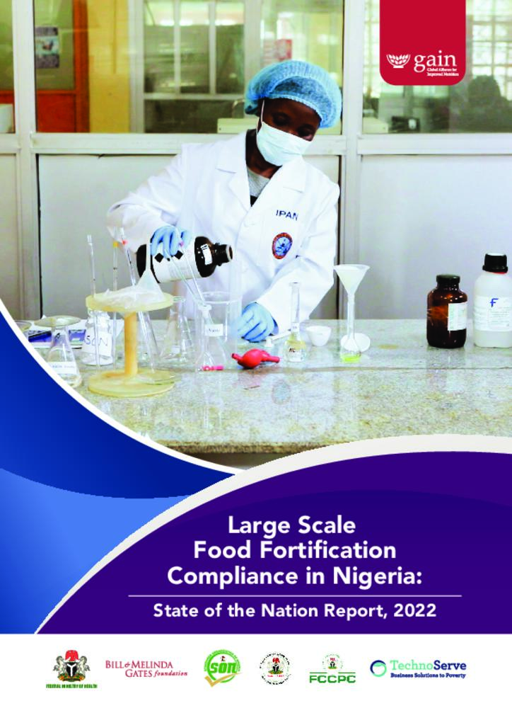 State of Nation Report on Large Scale Food Fortification (LSFF) in Nigeria 