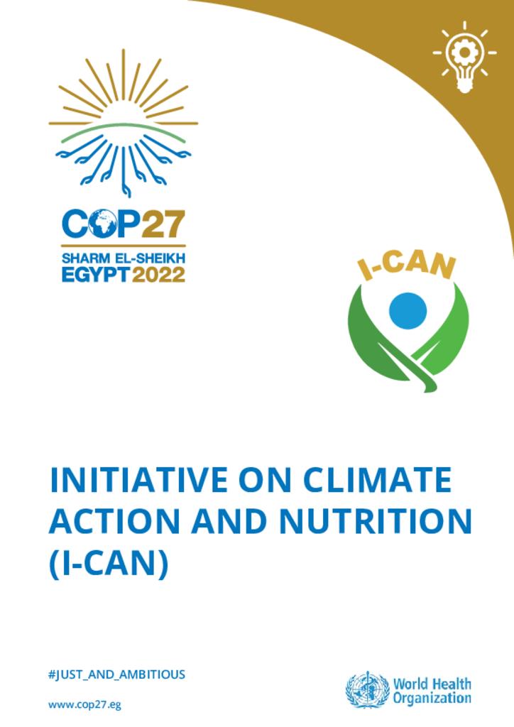 Initiative on climate action and nutrition (I-CAN)