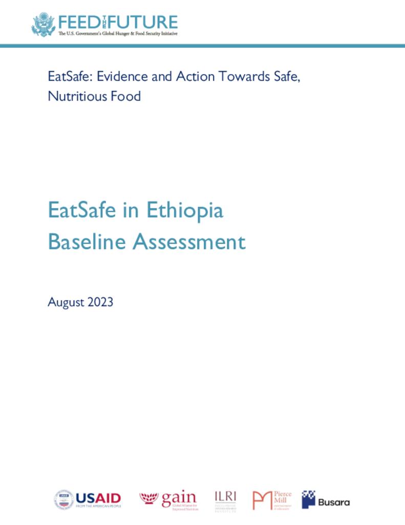 EatSafe in Ethiopia Baseline Assessment