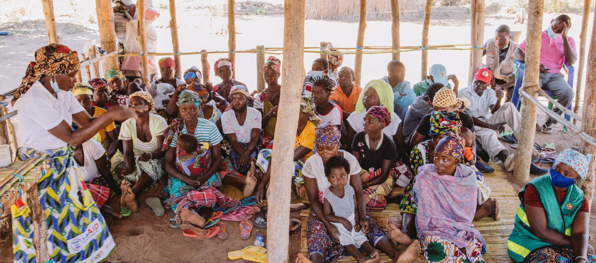 A live demonstration in Nampula 