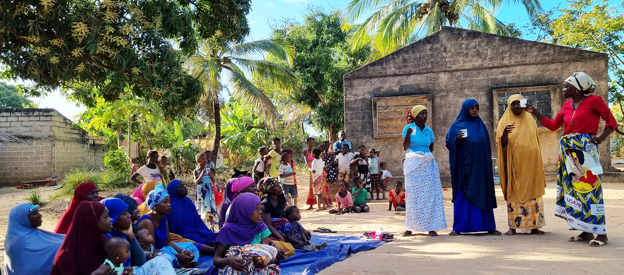 Community building through emodemo work on breastfeeding