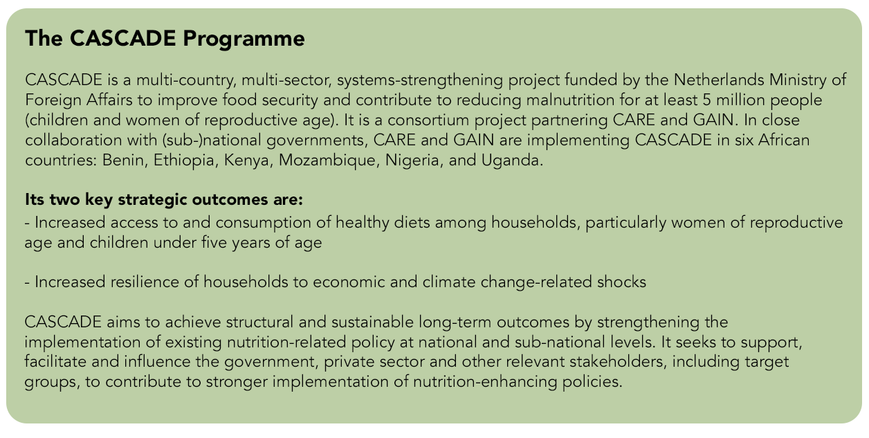 CASCADE Programme