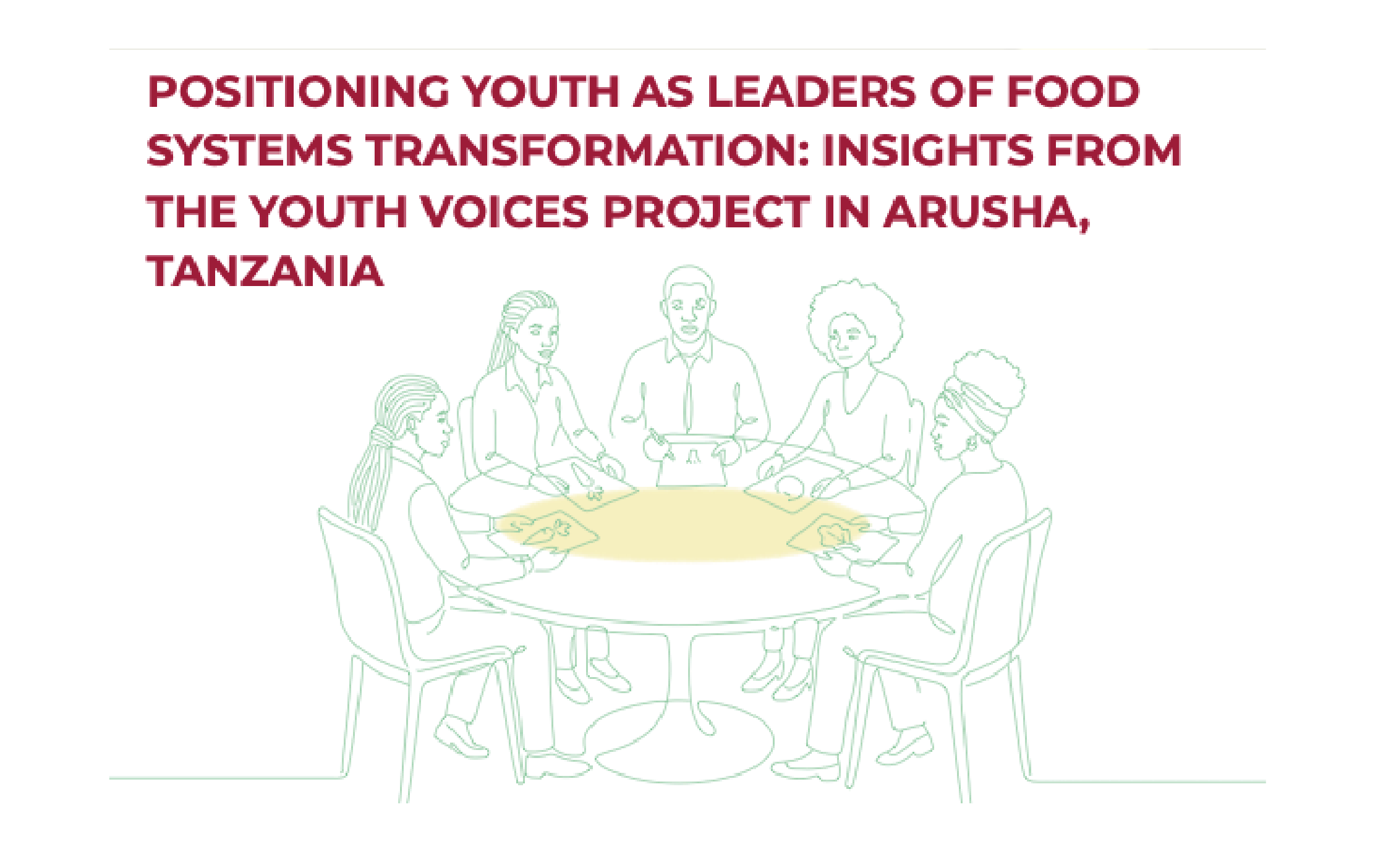 Positioning Youth as Leaders of Food Systems Transformation: Insights ...