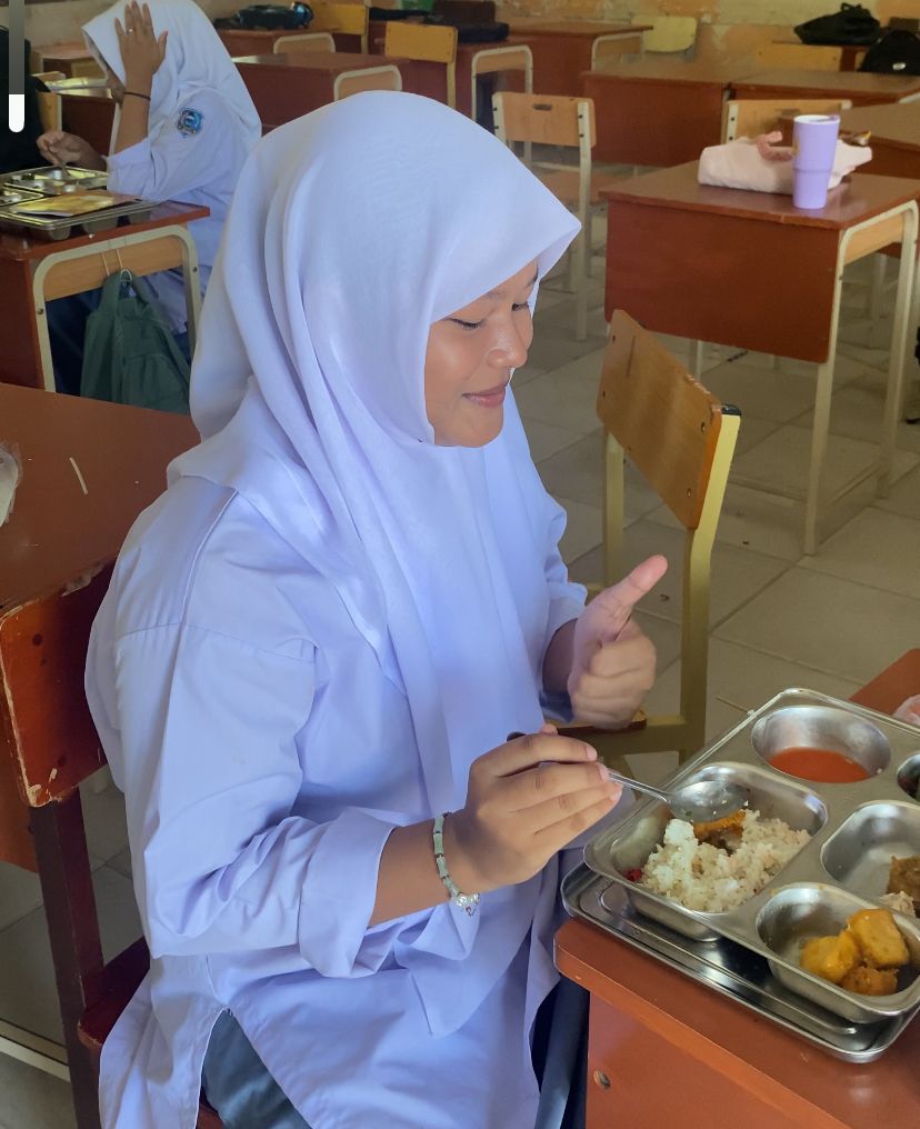 School meal programme in Aceh