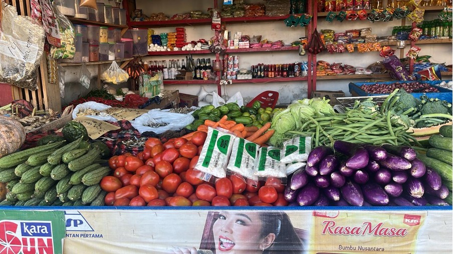 Sales of jack bean tempeh in Aceh during the disasters