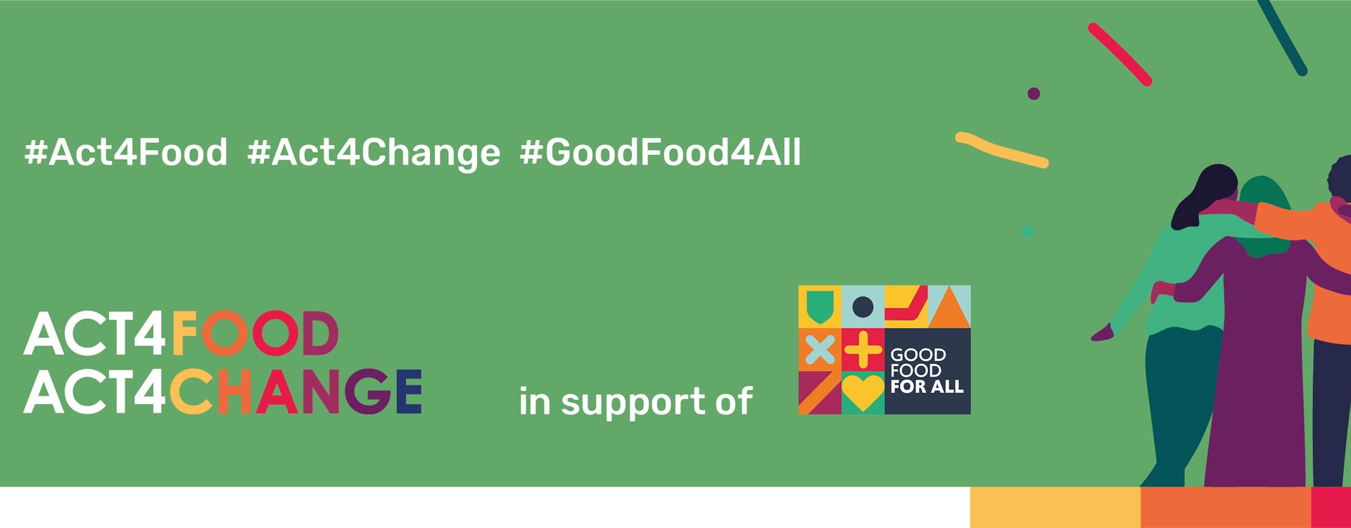 Act4Food Act4Change main event banner page