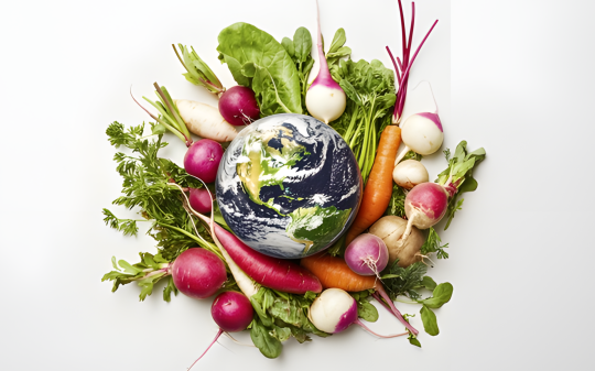 A photo of crops around the world
