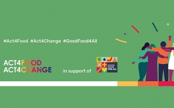 Launch of a global youth-led campaign to transform food systems