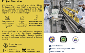 Advancing Large-Scale Food Fortification (LSFF) through Localisation, and Coordination